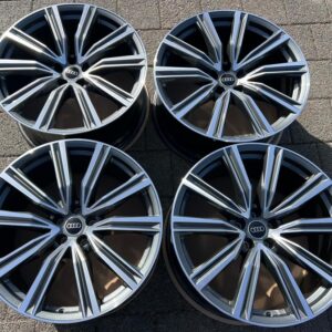 4 ORIGINAL 21" ALUFELGEN AUDI Q8 SQ8 4M8601025G 10x20 #27AT