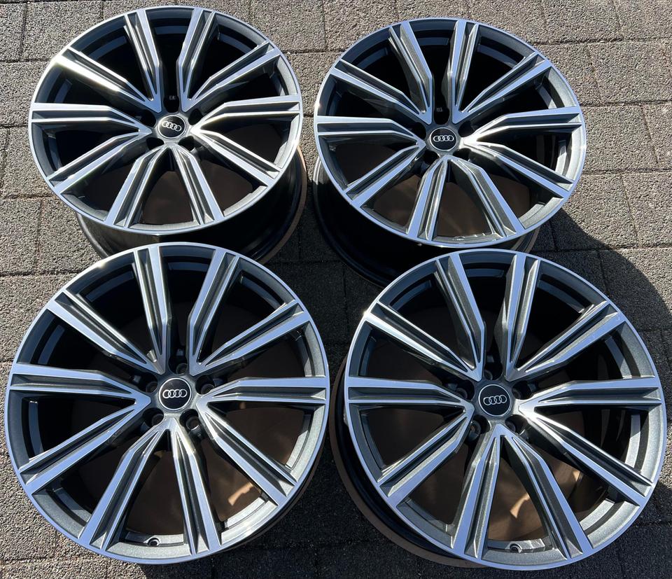 4 ORIGINAL 21" ALUFELGEN AUDI Q8 SQ8 4M8601025G 10x20 #27AT