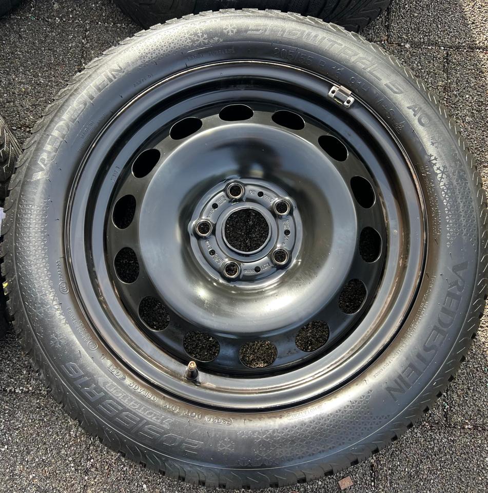 4 STAHLFELGEN 16" VW GOLF VIII 8 5Q0601025BQ 6,5x16 ET46 #26KE – Bild 11