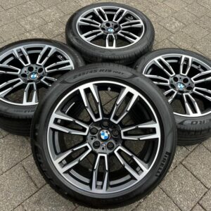 4 ORIGINAL 19" ALU SOMMERRÄDER BMW 5ER REIHE i5 G60 G61  #1NKI