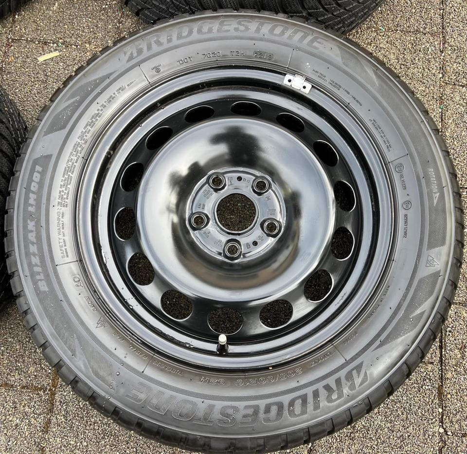 4 WINTERRÄDER AUDI Q2 GA VW T-ROC A11 205/60R16 92H 2019 #1RPQ – Bild 8