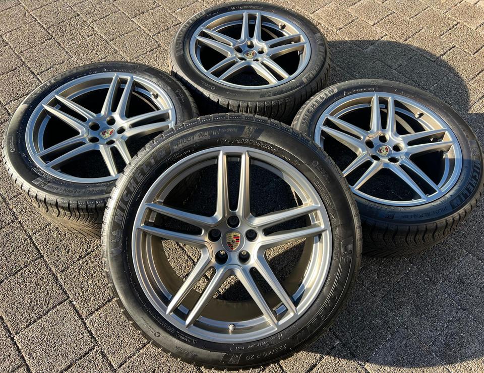 4 ORIGINAL 20" ALU WINTERRÄDER PORSCHE MACAN MICHELIN RDKS #23HS