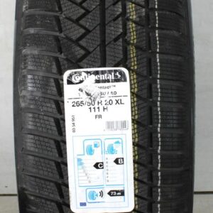 1x 265/50R20 111H CONTINENTAL WINTER CONTACT TS850P NEU #258X