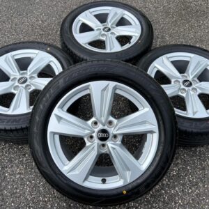 4 ORIGINAL 17" ALU SOMMERRÄDER AUDI A3 GY 8Y0601025AA 2021 #1GTX