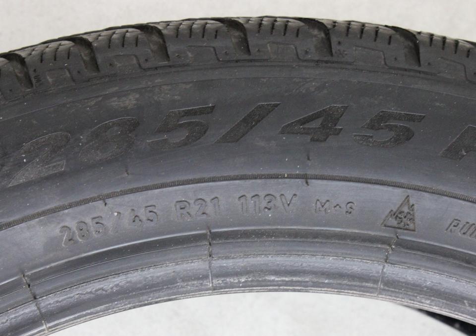 1x 285/45R21 113V PIRELLI WINTERREIFEN RUNFLAT 2020 * #25TW – Bild 4