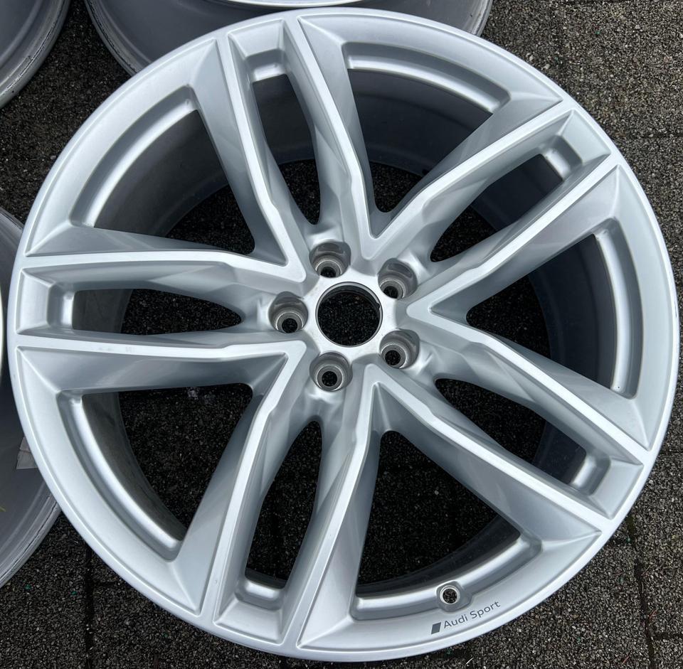 4 ORIGINAL 21" ALUFELGEN AUDI Q7 4M 4M0601025S 9,5x21 ET31 #1YRS – Bild 3