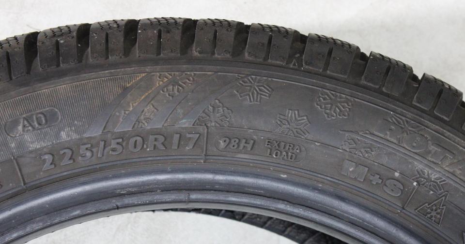2x 225/50R17 98H DUNLOP WINTERREIFEN 6,5-7MM 2023 XL #24MW – Bild 5