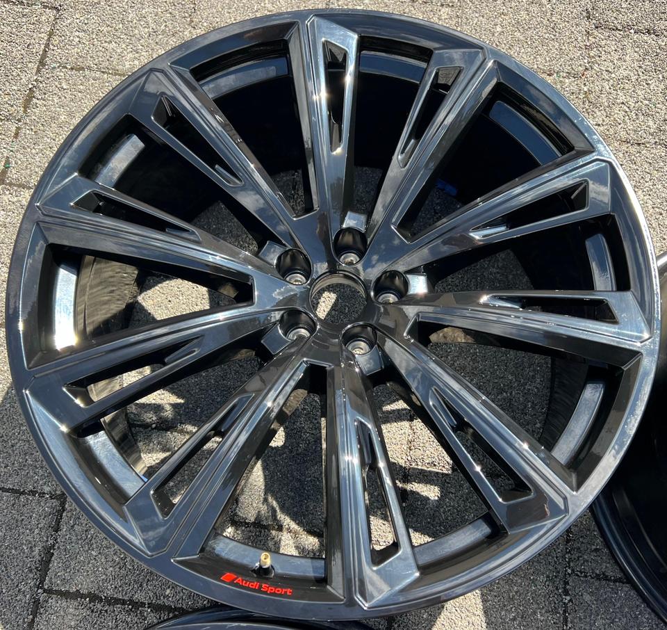 4 ORIGINAL 23" ALUFELGEN AUDI Q8 4M8601025R 10,5x23 ET18 #1XTE – Bild 3