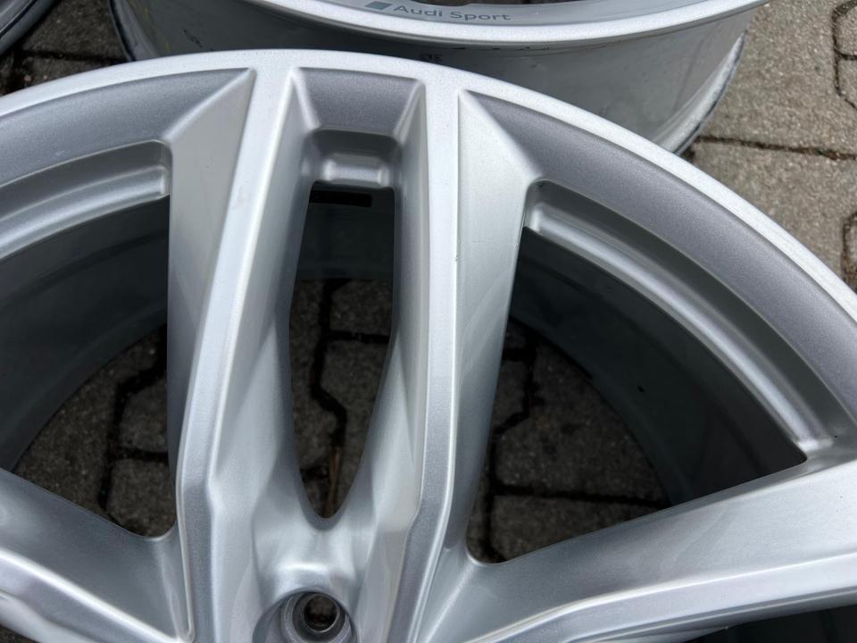 4 ORIGINAL 21" ALUFELGEN AUDI Q7 4M 4M0601025S 9,5x21 ET31 #1SGM – Bild 7