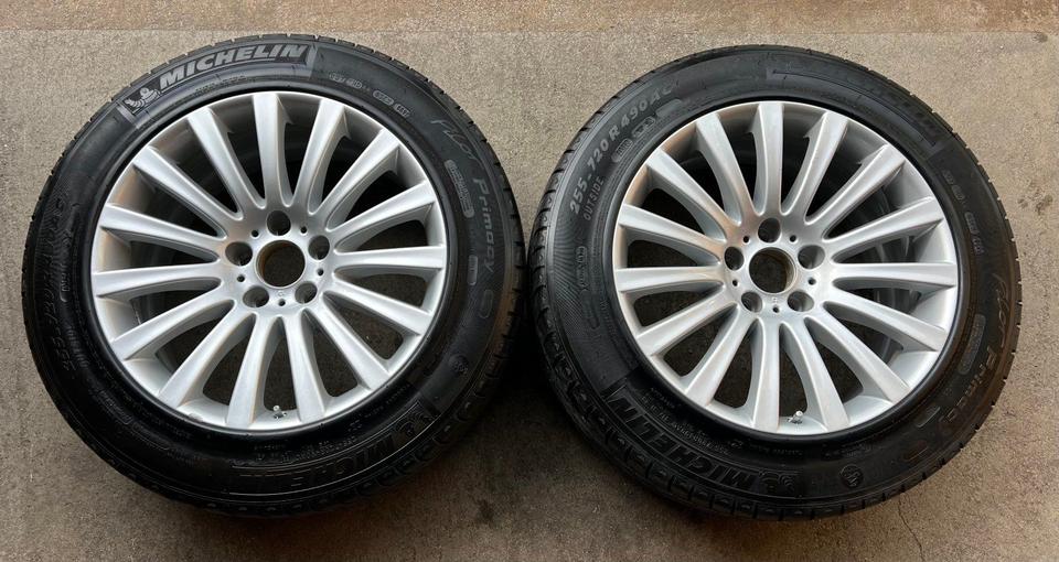 2 ORIGINAL ALU SOMMERRÄDER BMW 7ER REIHE F03 PAX VIELSPEICHE