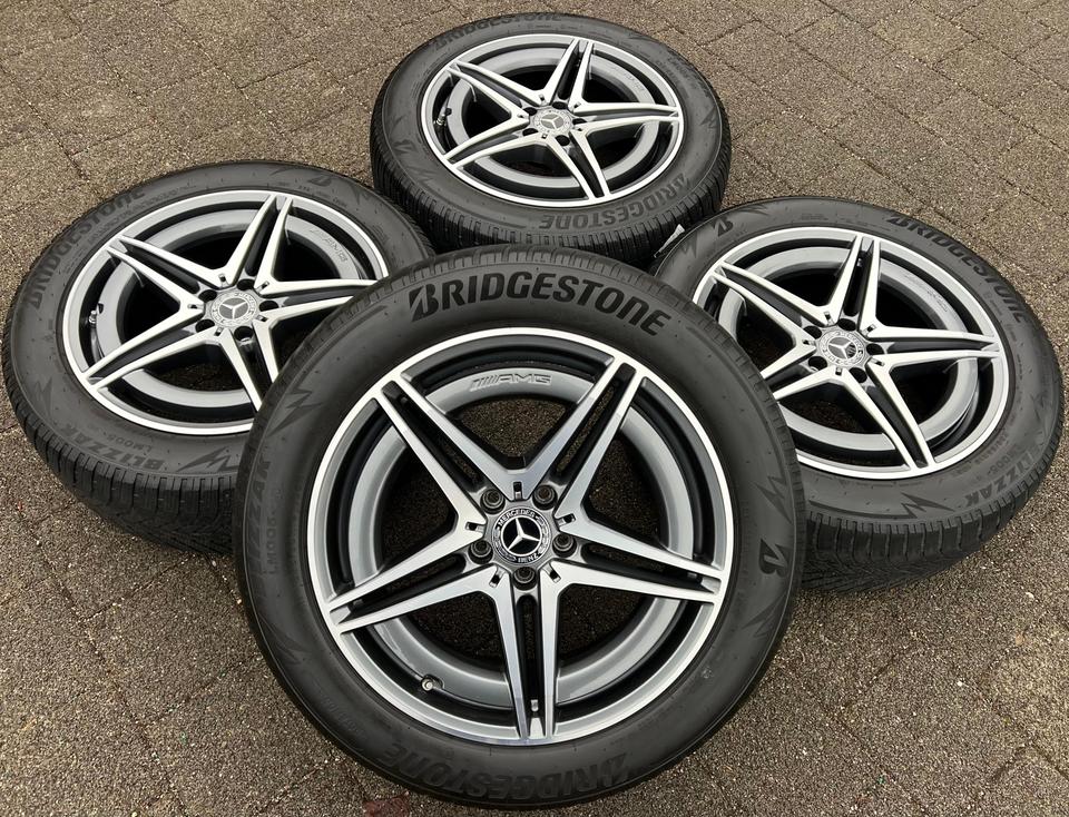 4 ORIGINAL 19" ALUFELGEN MERCEDES BENZ EQC 293 8x19 ET34 #24TH