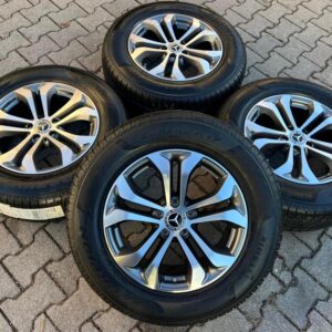 4 ORIGINAL 17" ALU WINTERRÄDER MERCEDES GLC X253 W253 RDKS  #247S