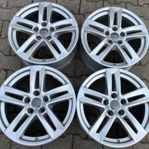 4 ORIGINAL 17" ALUFELGEN AUDI A4 8W B9 8W0601025P 7x17 ET42 #1QUJ