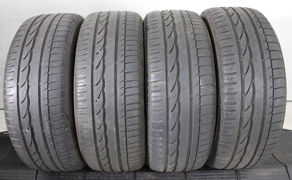 4x 205/55R16 91W BRIDGESTONE SOMMERREIFEN 5-5,5MM 2016 #278E