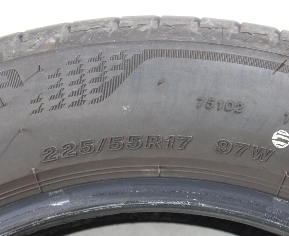 2x 225/55R17 97W BRIDGESTONE TURANZA T005 * SOMMERREIFEN #22AY – Bild 5