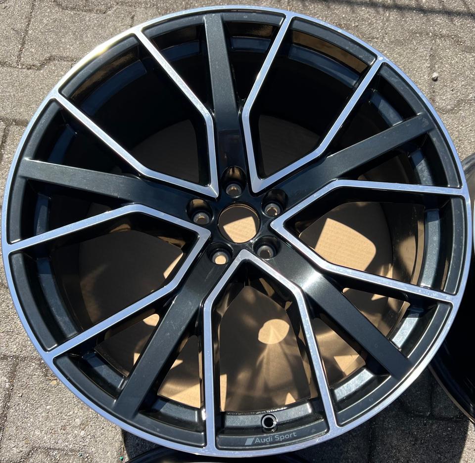 4 ORIGINAL 22" ALUFELGEN AUDI Q8 4M8601025CQ 10x22 ET21 #1WFO – Bild 2