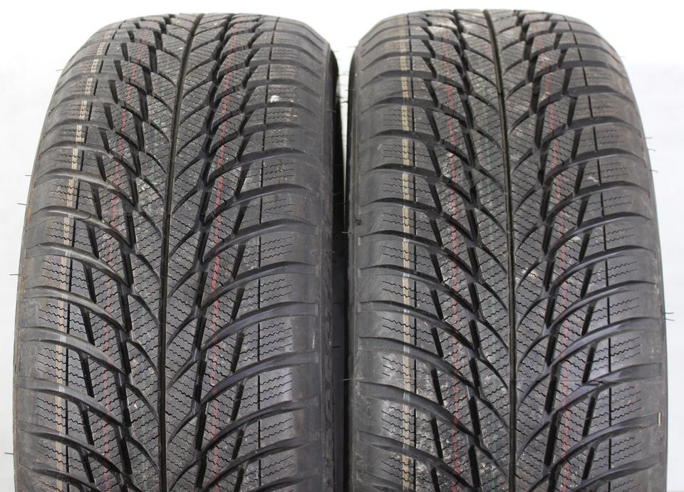 2x 195/55R16 91V BRIDGESTONE BLIZZAK LM001 WINTERREIFEN #1S6G – Bild 2