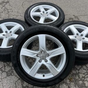 4 ORIGINAL 18" ALU SOMMERRÄDER AUDI A6 ALLROAD 4G 4G9601025 #1HYT