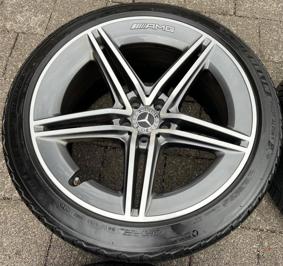 4 ORIGINAL 20" ALU WINTERRÄDER MERCEDES BENZ AMG GT X290 #216Y – Bild 6
