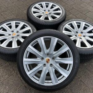 4 ORIGINAL 20" ALU WINTERRÄDER PORSCHE TAYCAN TEQUIPMENT #22XM