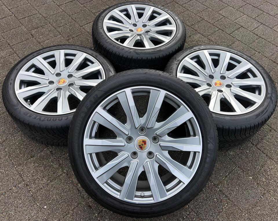4 ORIGINAL 20" ALU WINTERRÄDER PORSCHE TAYCAN TEQUIPMENT #22XM