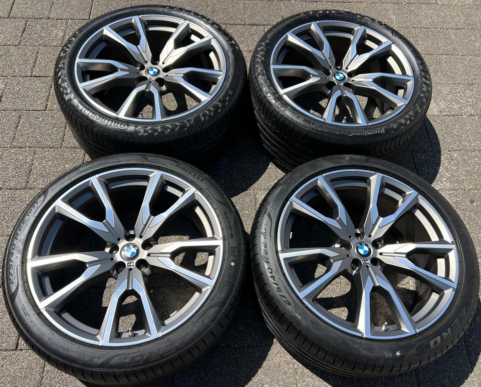 4 ORIGINAL 22" ALU SOMMERÄDER BMW X7 G07 STYLING 755M RDKS #1XPB – Bild 2