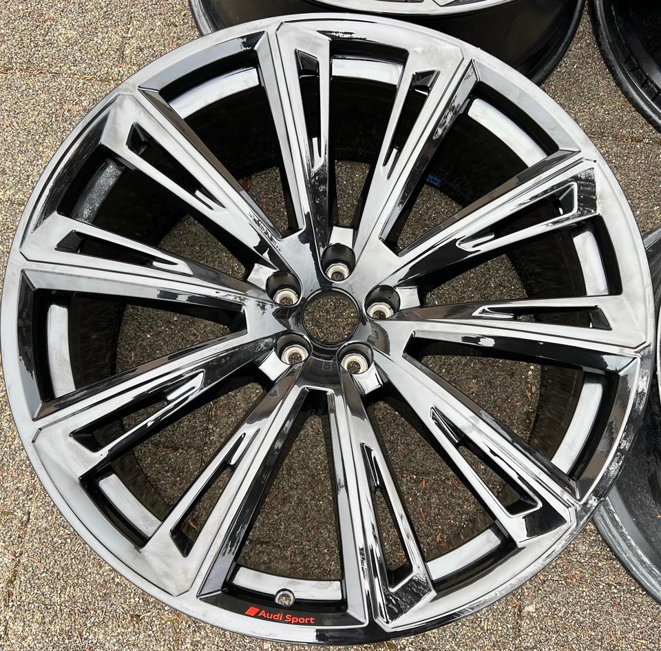 4 ORIGINAL 23" ALUFELGEN AUDI Q8 4M8601025R 10,5x23 ET18 #24EA – Bild 5
