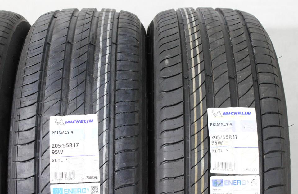 4x 205/55R17 95W MICHELIN PRIMACY 4 * SOMMERREIFEN NEU XL #271M – Bild 4