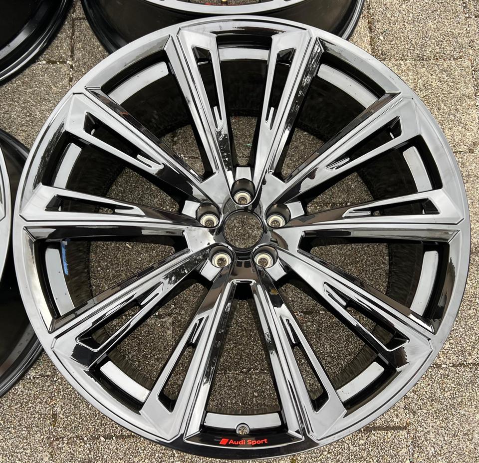 4 ORIGINAL 23" ALUFELGEN AUDI Q8 4M8601025R 10,5x23 ET18 #1Y4M – Bild 2