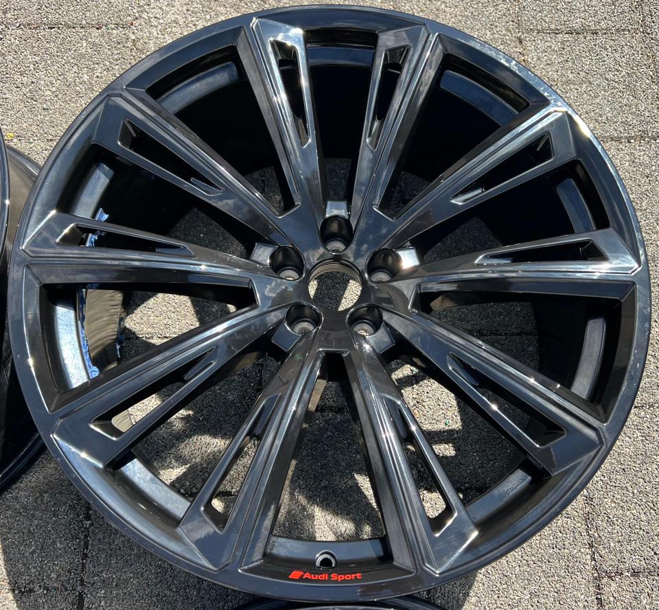 4 ORIGINAL 23" ALUFELGEN AUDI Q8 4M8601025R 10,5x23 ET18 #1XTE – Bild 5