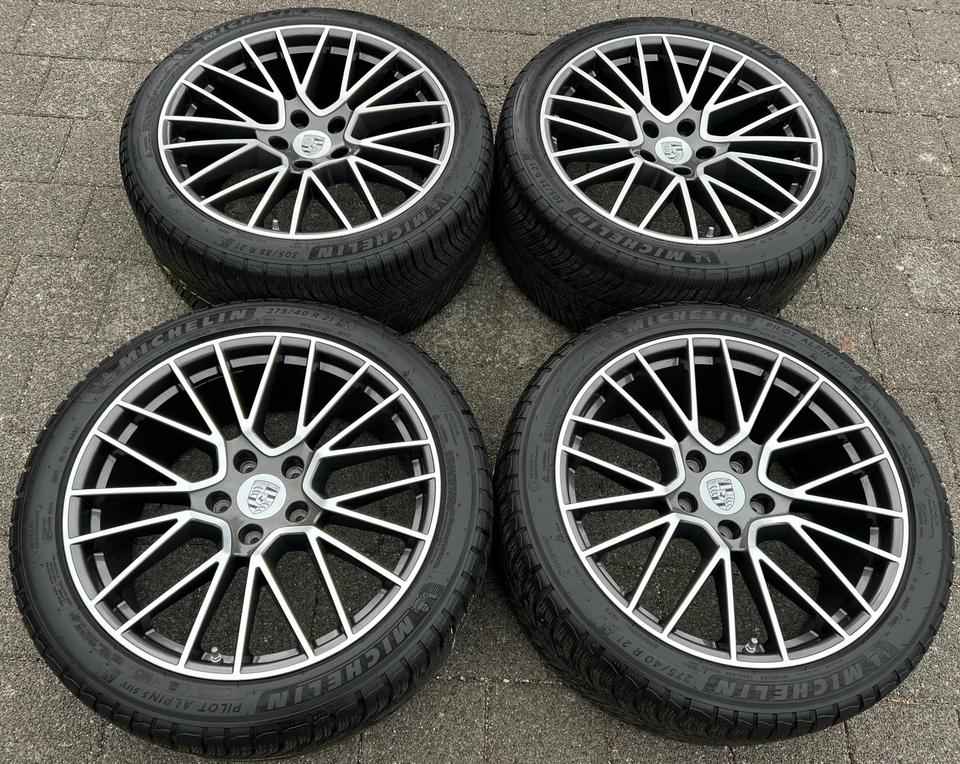 4 ORIGINAL 21" ALU WINTERRÄDER PORSCHE CAYENNE 9YA MICHELIN #22QH – Bild 2