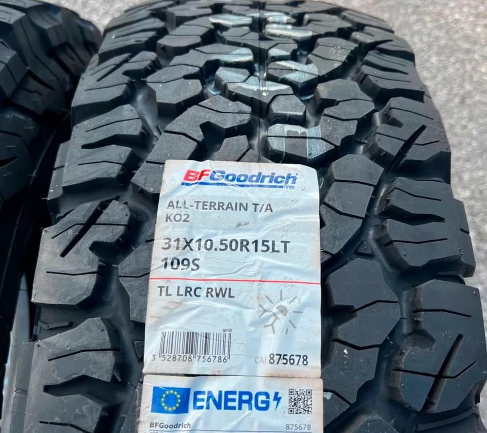 2 X 31x10,50R15 109S BFGOODRICH ALL-TERRAIN T/A KO2 2022 NEU – Bild 2