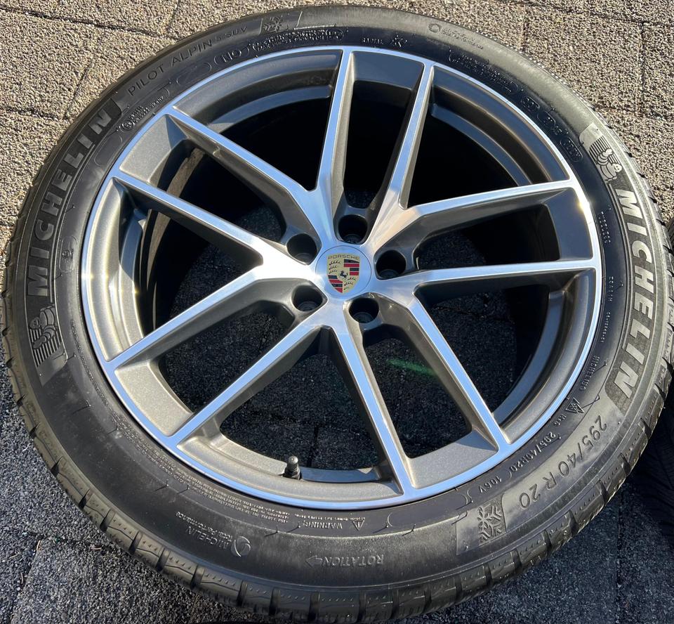 4 ORIGINAL 20" ALU WINTERRÄDER PORSCHE MACAN MICHELIN RDKS #22XR – Bild 4