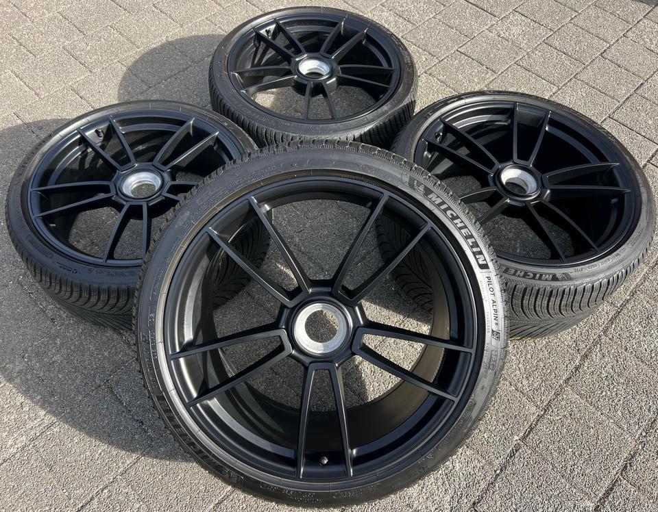 4 ORIGINAL 20" 21" ALU WINTERRÄDER PORSCHE 911 992 GTS TOP #22NE