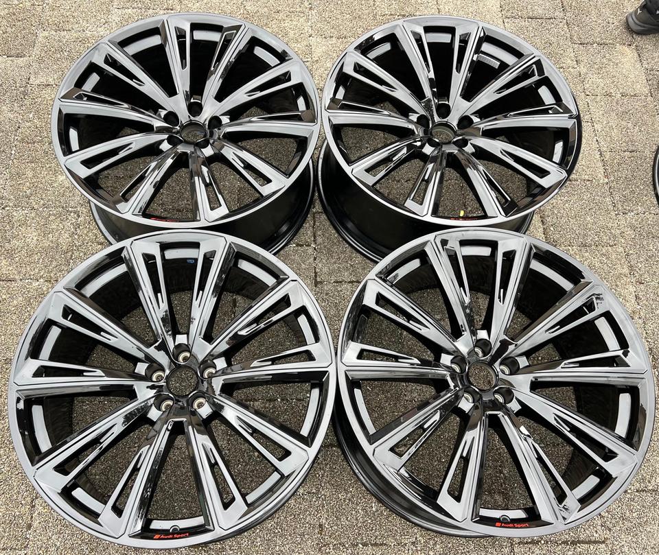 4 ORIGINAL 23" ALUFELGEN AUDI Q8 4M8601025R 10,5x23 ET18 #1Y4M