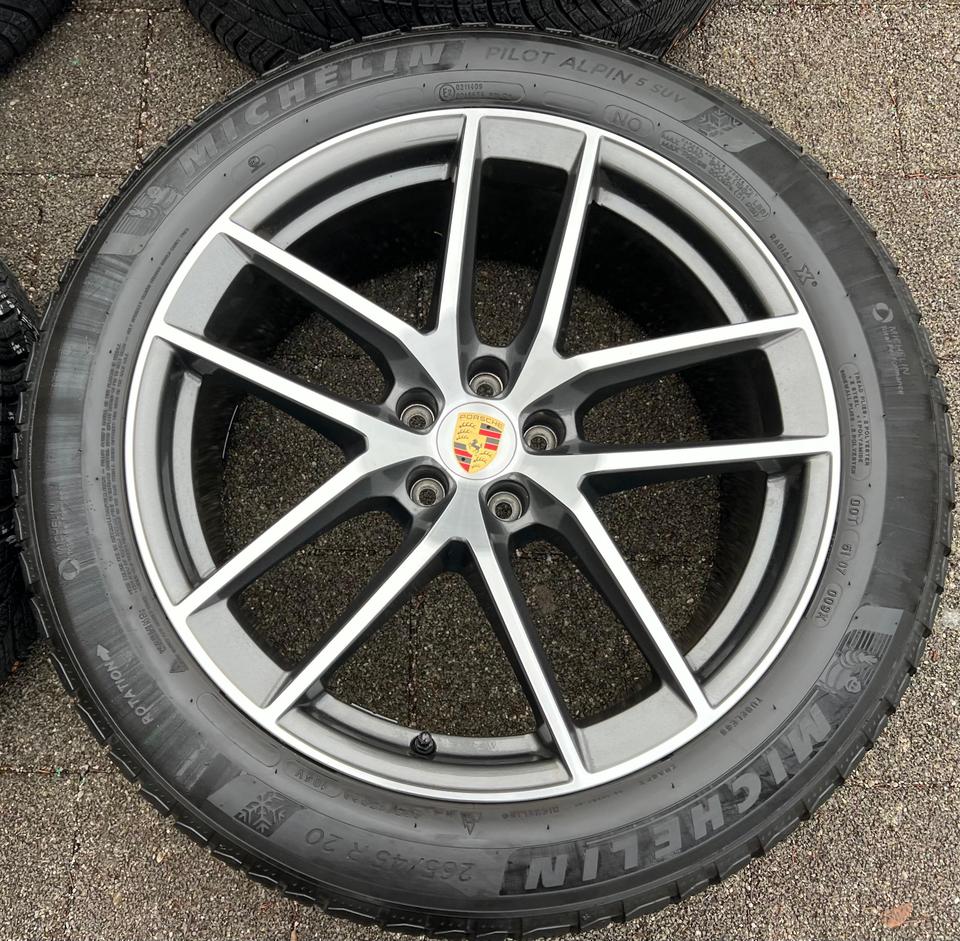 4 ORIGINAL 20" ALU WINTERRÄDER PORSCHE MACAN MICHELIN RDKS #24ED – Bild 4