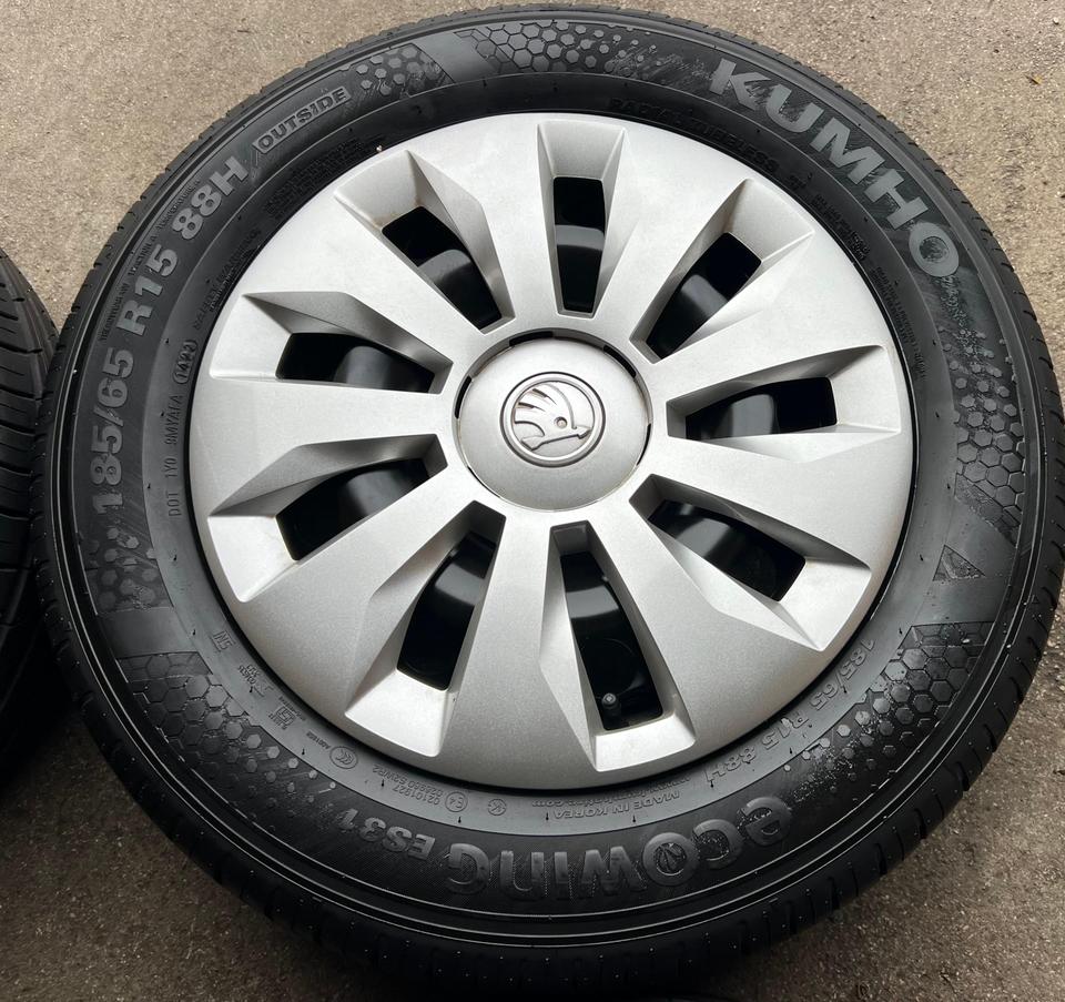 4 SOMMERRÄDER SKODA FABIA SEAT IBIZA ARONA KJ VW POLO AW 2G #25SF – Bild 4