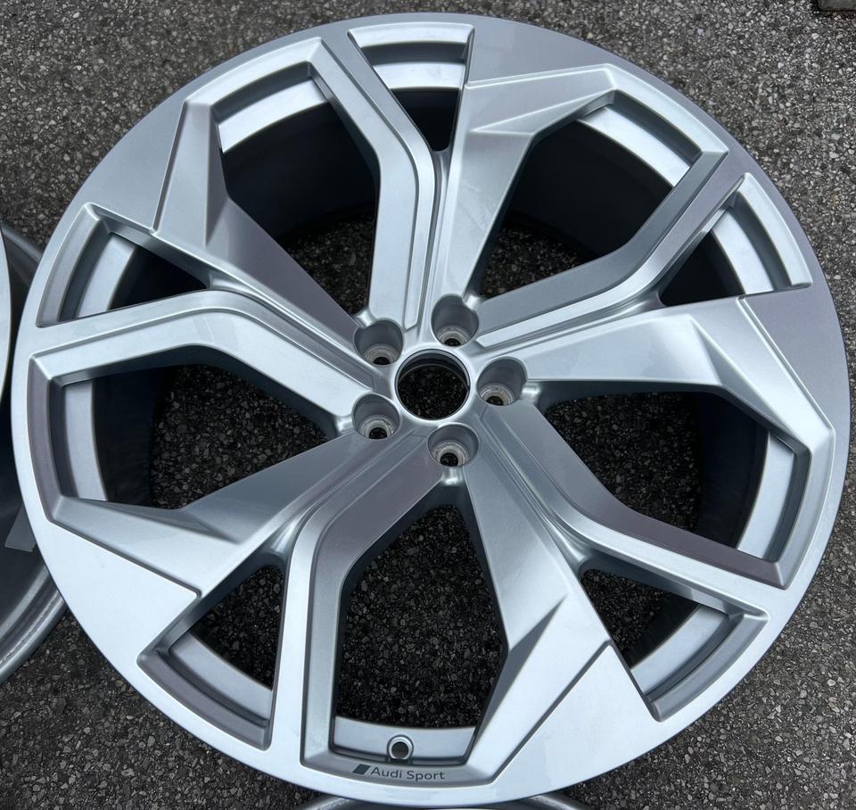 4 ORIGINAL 23" ALUFELGEN AUDI Q8 4M8601025AF 10,5x23 ET18 #1W7M – Bild 4