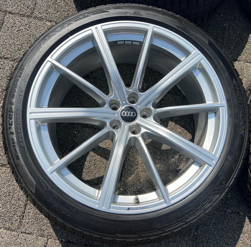 4 ORIGINAL 22" ALU WINTERRÄDER AUDI RSQ8 Q8 4M 4M8601025AM #20FE – Bild 6