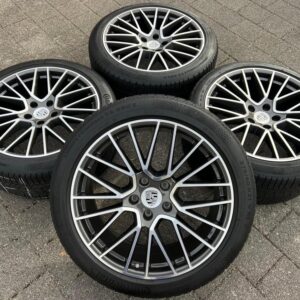 4 ORIGINAL 21" ALUFELGEN PORSCHE CAYENNE 9Y0601025BF RDKS #25WC