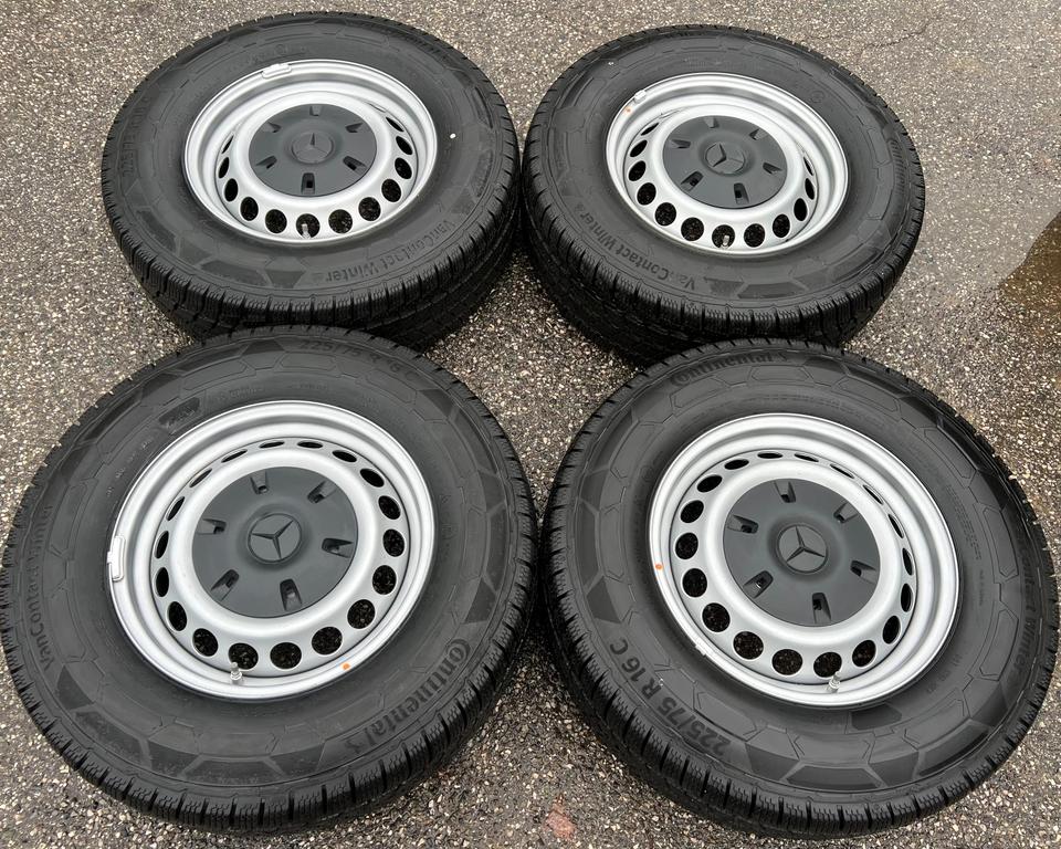 4 STAHLFELGEN 16" MERCEDES SPRINTER W907 6,5x16 ET54 RDKS #25VP – Bild 2