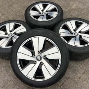 4 ORIGINAL 19" ALU WINTERRÄDER PORSCHE TAYCAN AERO CONTINEN #22RI
