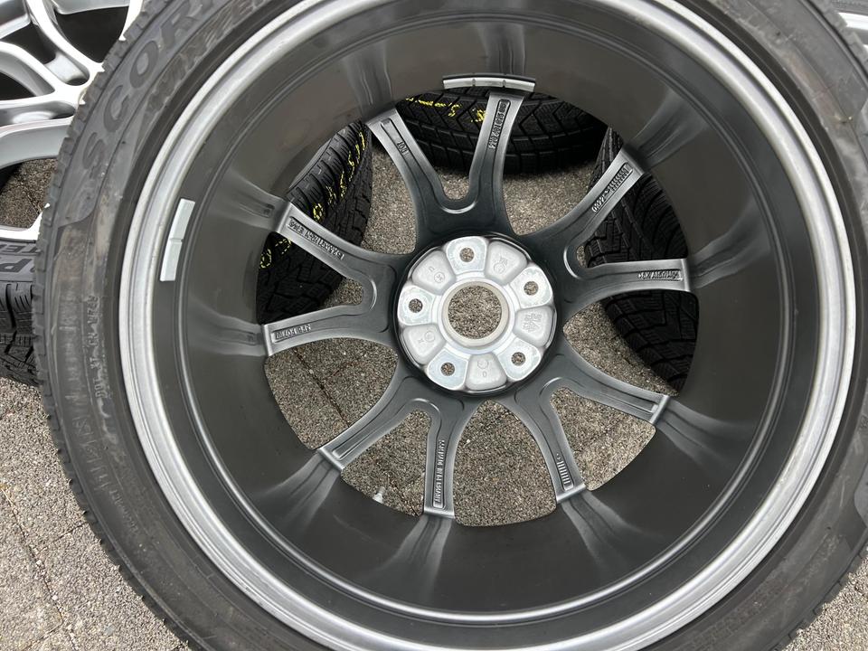 4 ORIGINAL 21" ALU WINTERRÄDER PORSCHE CAYENNE COUPE E3 9Y #22JD – Bild 9