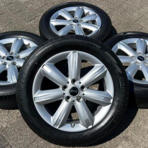 4 ORIGINAL 17" ALUFELGEN MINI COUNTRYMAN F60 6856041 #1ZTI