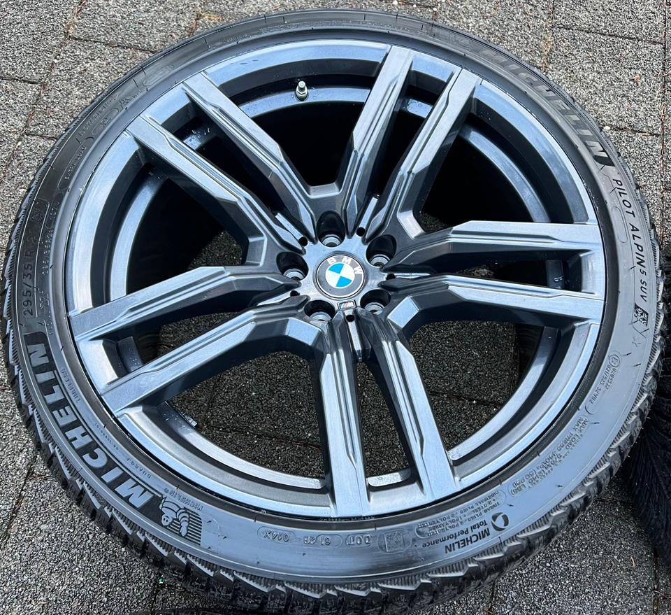 4 ORIGINAL 21" ALU WINTERRÄDER BMW X5M F95 X6M F96 M808 #1PXI – Bild 5
