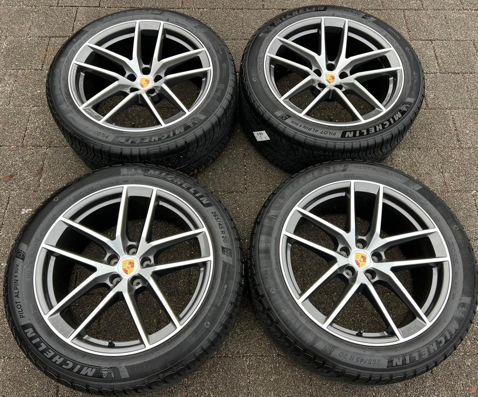 4 ORIGINAL 20" ALU WINTERRÄDER PORSCHE MACAN MICHELIN RDKS #24ED – Bild 2