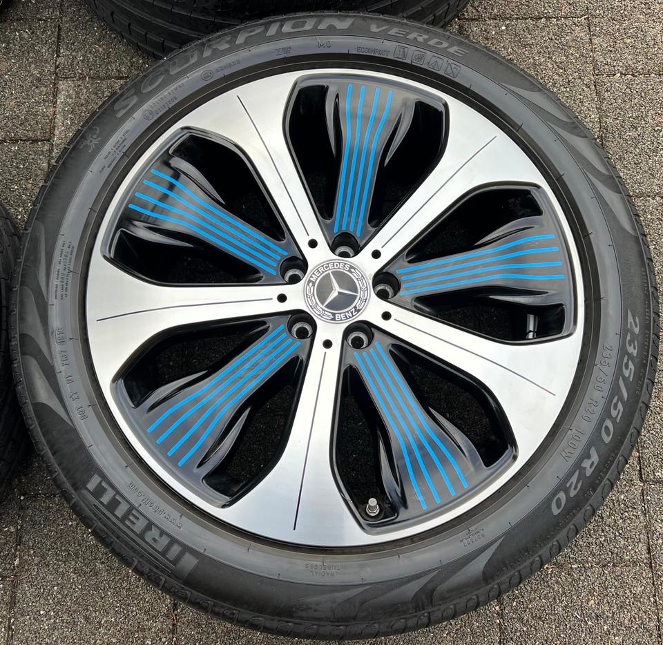 4 ORIGINAL 20" ALU SOMMERRÄDER MERCEDES BENZ EQC N293 RDKS #1Q5I – Bild 3