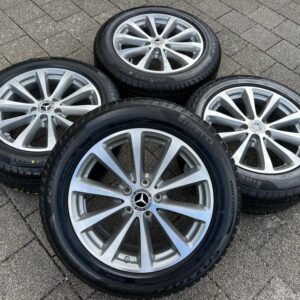 4 ORIGINAL 17" ALU WINTERRÄDER MERCEDES E-KLASSE W213 A213 #1Y6S