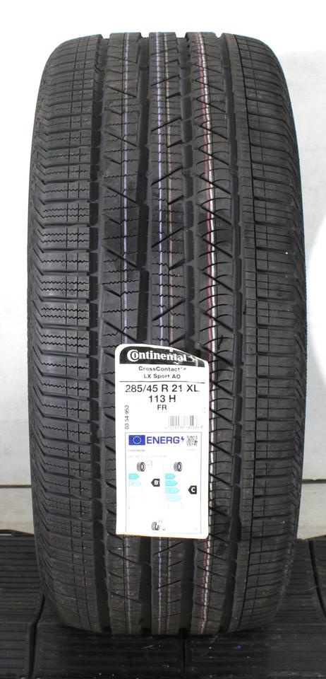 1x 285/45R21 113H CONTINENTAL CROSS CONTACT LX SPORT AO #24AW