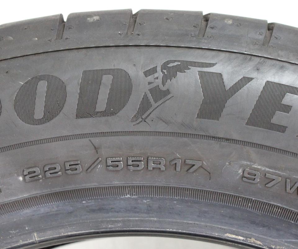2x 225/55R17 97W GOODYEAR SOMMERREIFEN 6,5MM 2022 * #1XLH – Bild 5
